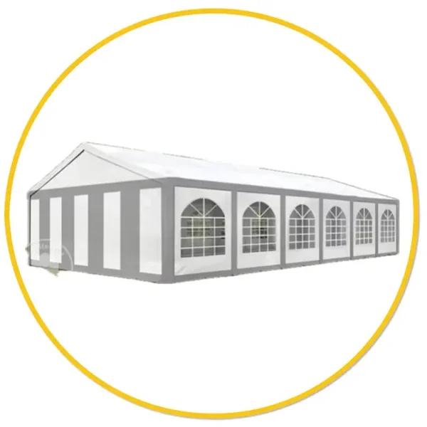 Partytent 6x12 || Huren, Tuin en Terras, Partytenten, Zo goed als nieuw, Ophalen