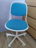 bureaustoel blauw, Huis en Inrichting, Bureaustoelen, Ophalen, Gebruikt, Blauw, Bureaustoel