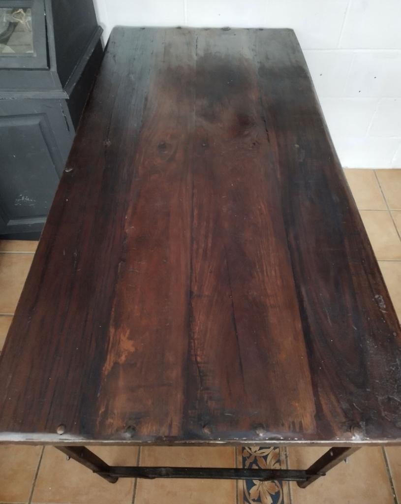 oude markttafel, Ophalen, 100 tot 150 cm, Nieuw, Landelijk