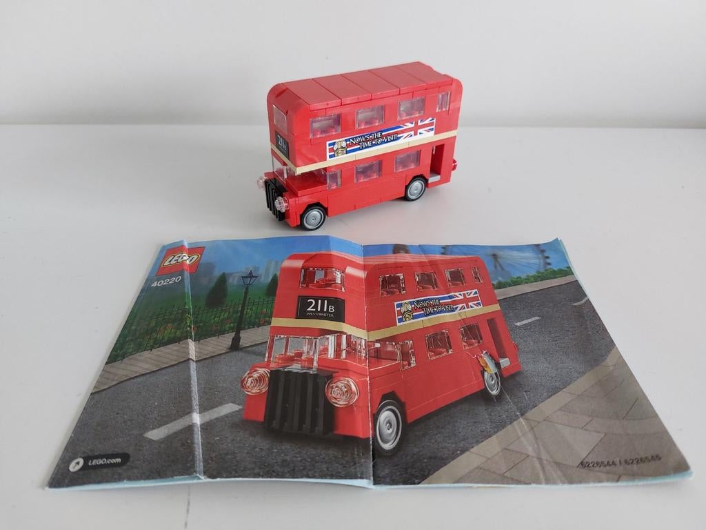Lego Creator 40220 - London City bus dubbeldekker, Ophalen of Verzenden, Zo goed als nieuw