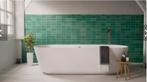 WOW Fez Mint Gloss (3,3m2) en Emerald Gloss (4,3m2) tegels, Ophalen, Nieuw, 20 tot 40 cm, Wandtegels
