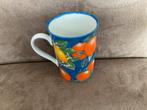 Konitz mok met sinaasappel en citroen print, Huis en Inrichting, Keuken | Servies, Keramiek, Ophalen of Verzenden, Zo goed als nieuw