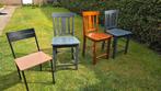 4 stoelen, Ophalen, Gebruikt, Hout, Vier