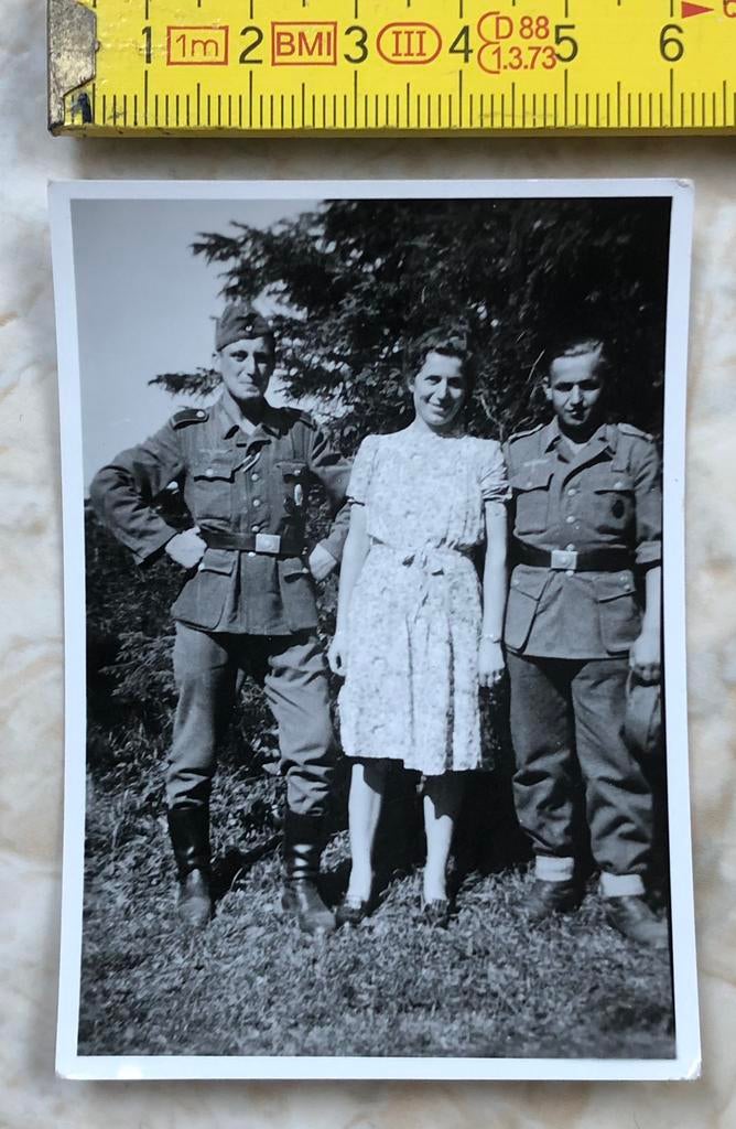 Duitse militairen, originele foto. (99), Gebruikt, Verzenden, Foto, 1940 tot 1960