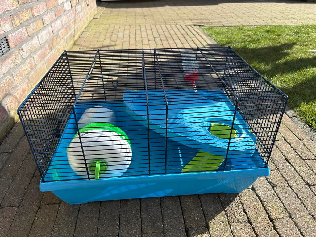 Hamsterkooi, Dieren en Toebehoren, Minder dan 60 cm, Kooi, Gebruikt, Minder dan 75 cm