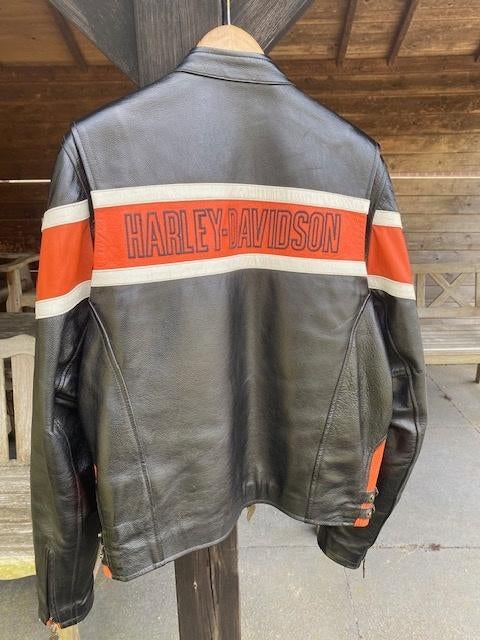 leren motorjas HD, Motoren, Heren, Jas | leer, Harley Davidson. Origineel., Ophalen of Verzenden