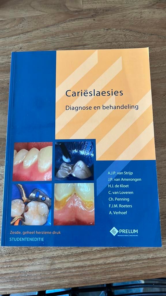 C. Loveren - Carieslaesies-studenteneditie, Boeken, Studieboeken en Cursussen, Ophalen of Verzenden, Zo goed als nieuw