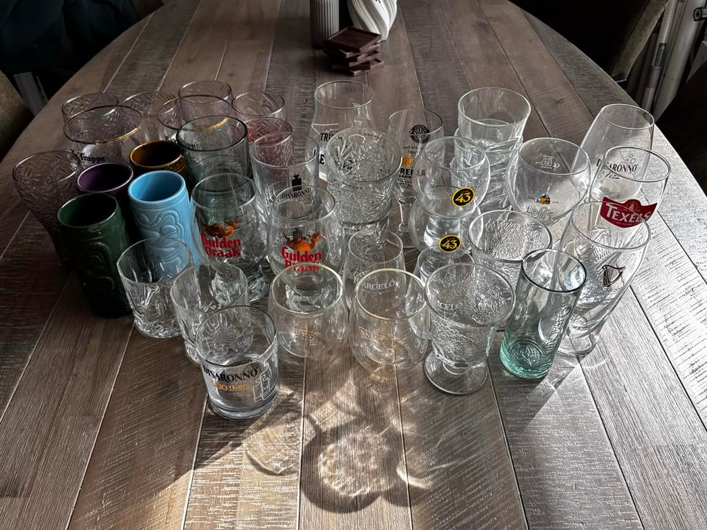 Diverse glazen sets en losse glazen, Glas of Glazen, Gebruikt, Ophalen of Verzenden, Glas