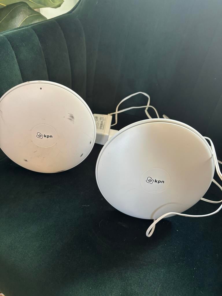 2 KPN SuperWifi punten - Verbeter je wifi bereik, Computers en Software, WiFi-versterkers, Gebruikt, Ophalen of Verzenden