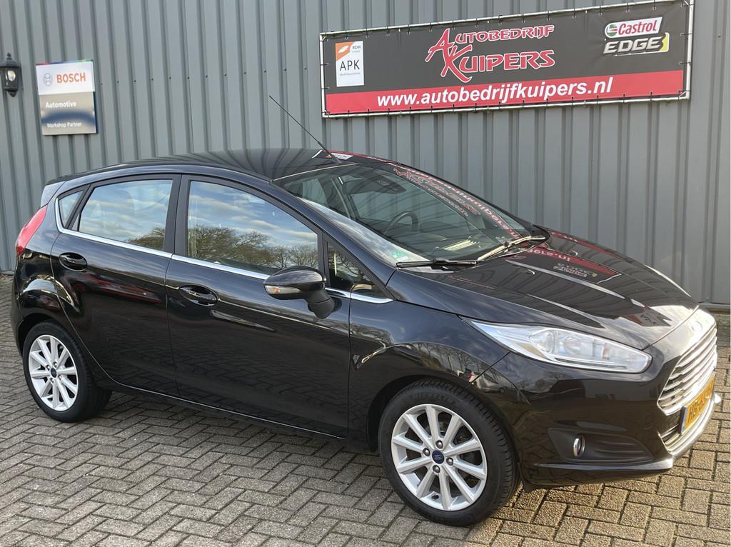 Ford Fiesta 1.0 EcoBoost Titanium Navi.Clima.Lm.velgen.Cruis, Voorwielaandrijving, Origineel Nederlands, Bedrijf, Handgeschakeld