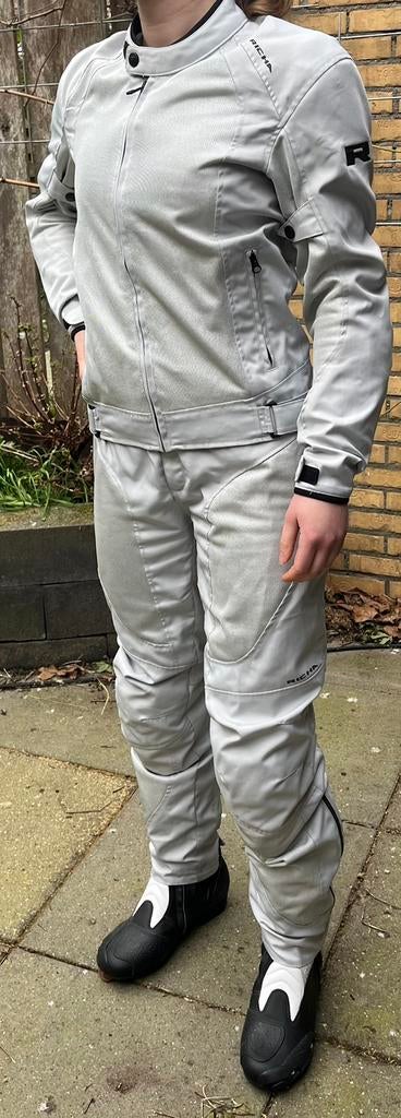 UNISEX ZOMER DOORWAAI MOTORPAK RICHA WIT, Motoren, Kleding | Motorkleding, Ophalen of Verzenden, Tweedehands, Combipak