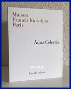 Maison Francis Kurkdjian Aqua Celestia parfum sample proefje, Verzenden, Nieuw