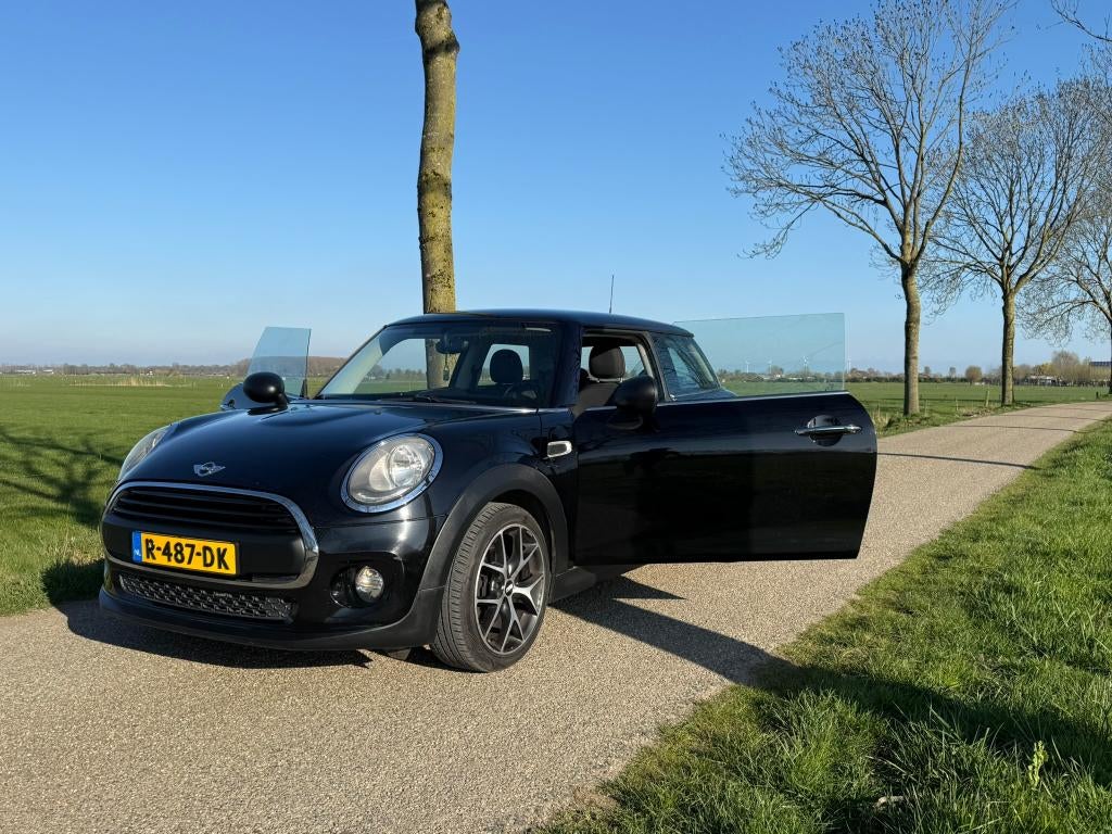 Mini 1.2 ONE 2014 Zwart, Voorwielaandrijving, Stof, 1198 cc, 102 pk