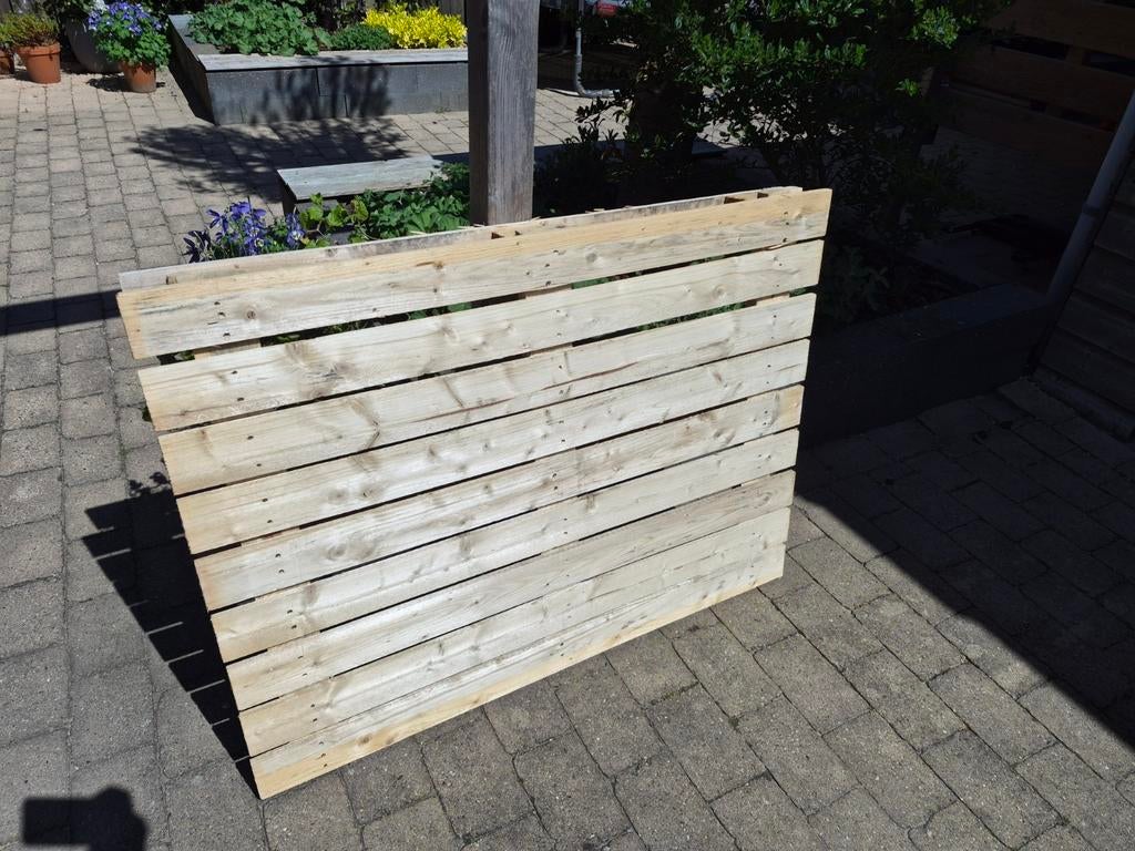 Gratis pallet (120x90 cm) voor hobby of project, Doe-het-zelf en Verbouw, Hout en Planken, Ophalen, Gebruikt, 25 tot 50 mm, Pallet