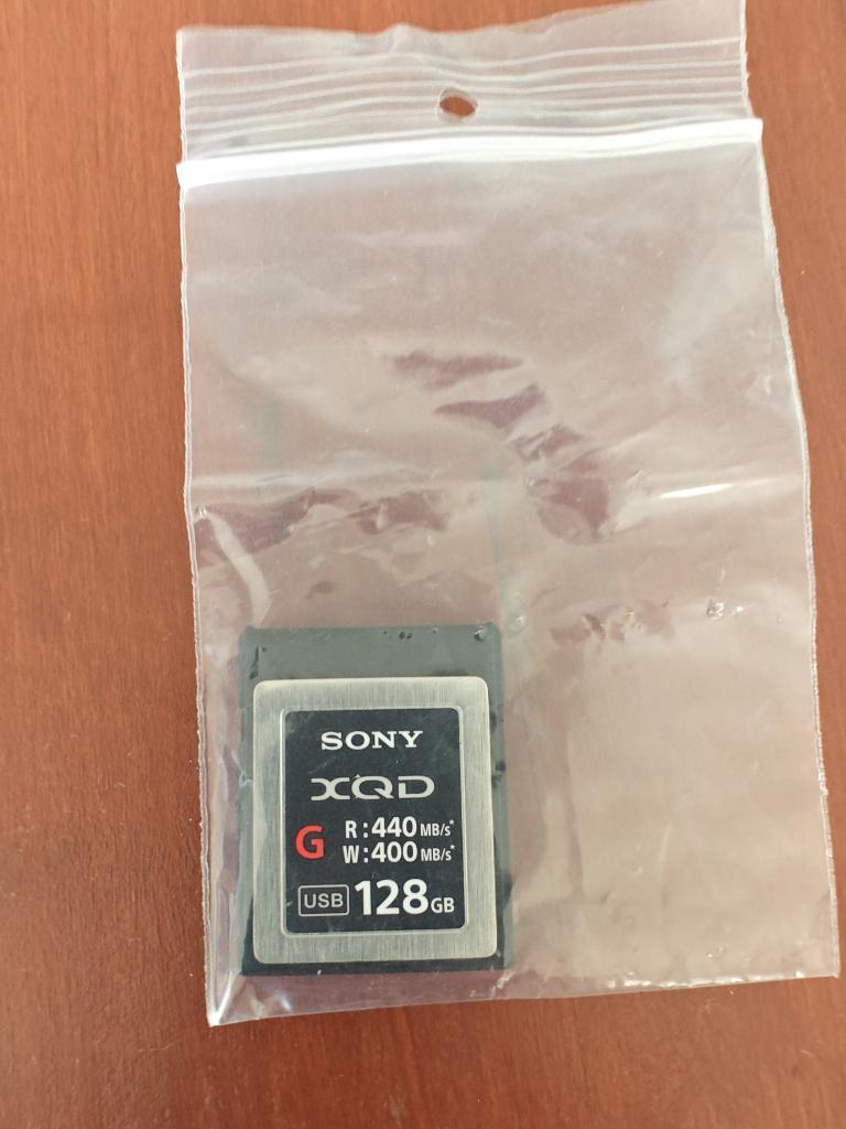 Sony 128GB XQD Kaart, Audio, Tv en Foto, Fotografie | Geheugenkaarten, XQD, Ophalen of Verzenden, Zo goed als nieuw, Fotocamera