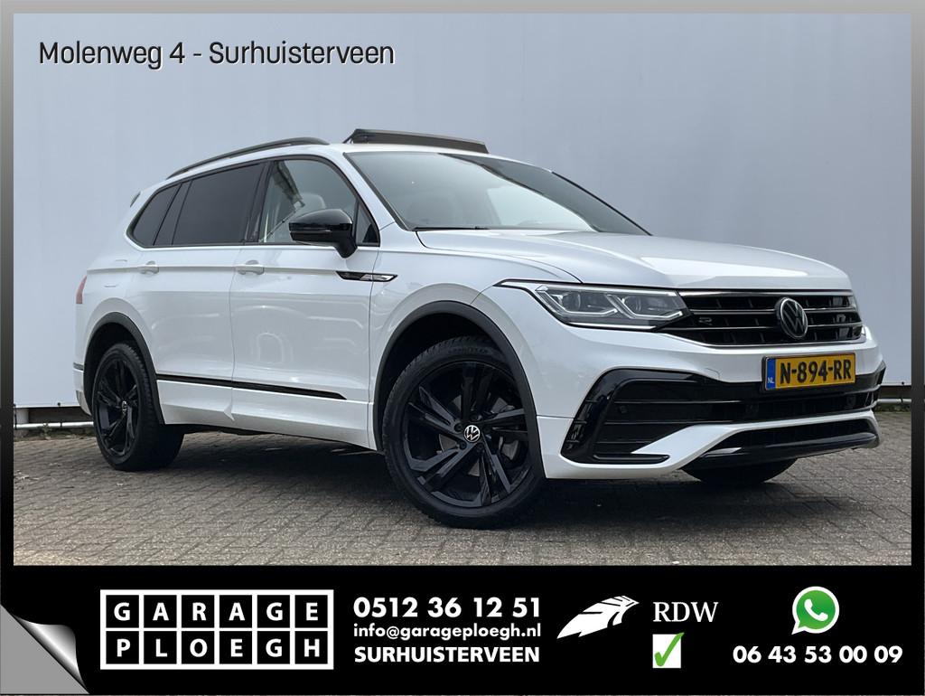Volkswagen Tiguan Allspace 1.5 TSI R-Line 7p. Pano.dak Stoel, Auto's, Euro 6, 4 cilinders, 150 pk, 7 stoelen