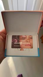 Sauna wellness bon twv €40,-, Eén persoon, Cadeaubon, Spa of Sauna