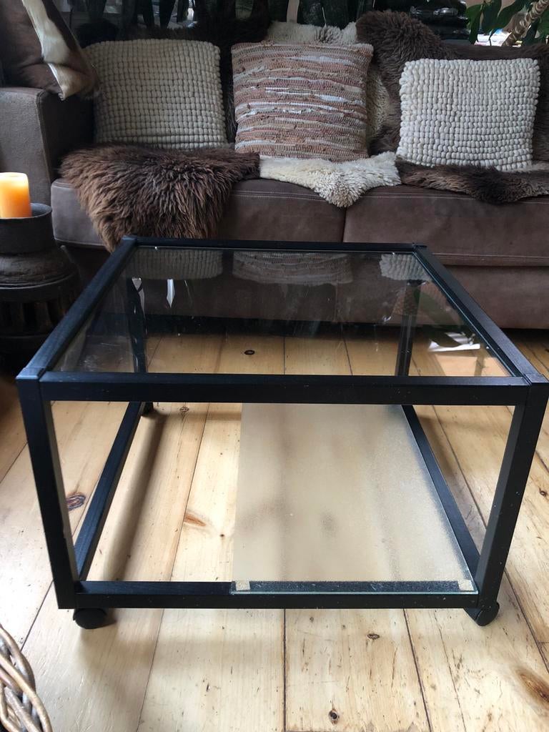 Lundia salontafel, 100 tot 150 cm, Zo goed als nieuw, Minder dan 50 cm, Rechthoekig