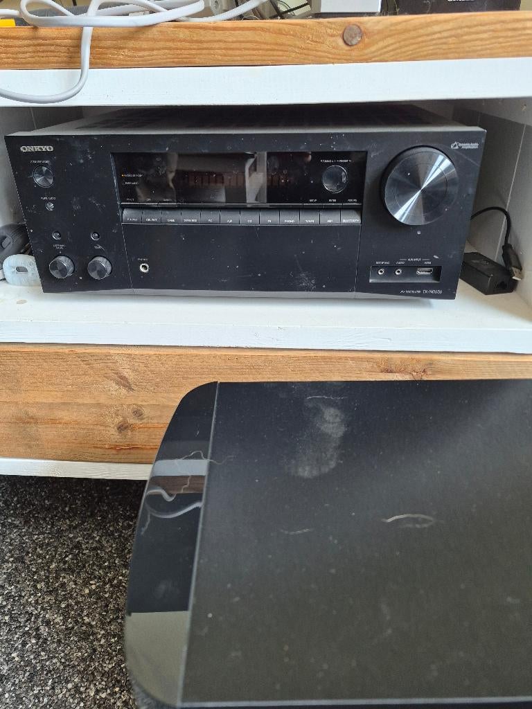 Onkyo reciever met boxen, Gebruikt, 5.1-systeem, Overige spelers, 40 tot 70 watt