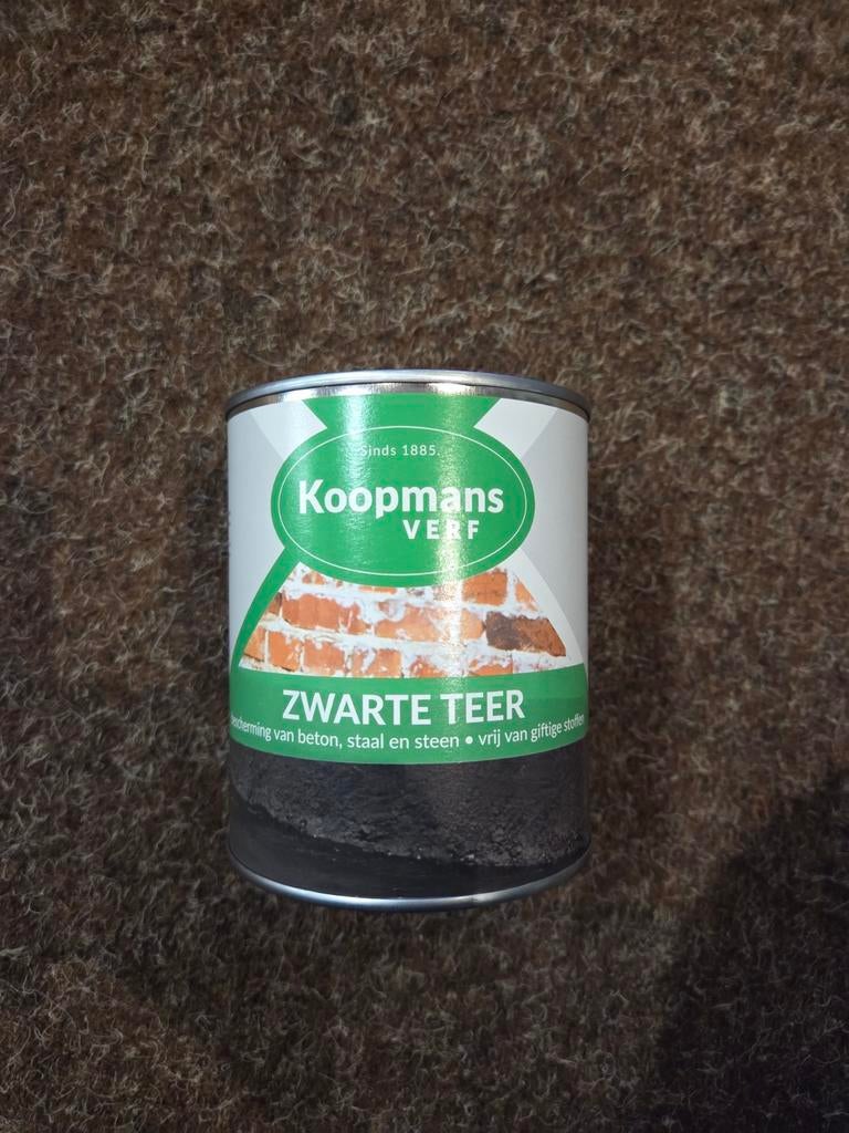Koopmans Zwarte Teer 5.85 euro, Ophalen of Verzenden