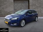 Ford FOCUS Wagon 1.0 Titanium (bj 2016), Gebruikt, Met garantie (alle), Blauw, Origineel Nederlands