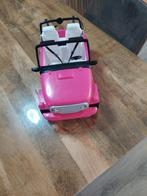 Roze Barbie Jeep, Ophalen of Verzenden, Zo goed als nieuw, Meisje