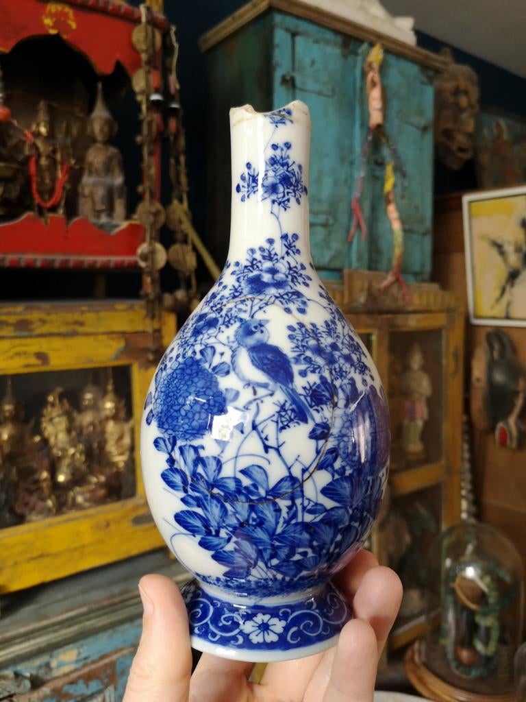 Oude vaas uit Japan, Antiek en Kunst, Ophalen of Verzenden