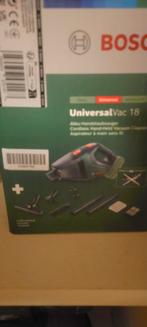 Bosch Universalvac 18 Accu Handstofzuiger, Witgoed en Apparatuur, Stofzuigers, Ophalen, Kruimeldief, Zo goed als nieuw, Minder dan 1200 watt