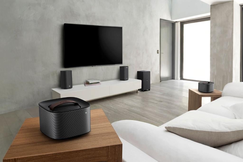Philips Fidelio E6 / 12 draadloos surround speaker set, Audio, Tv en Foto, Luidsprekers, Philips, Ophalen of Verzenden, Zo goed als nieuw