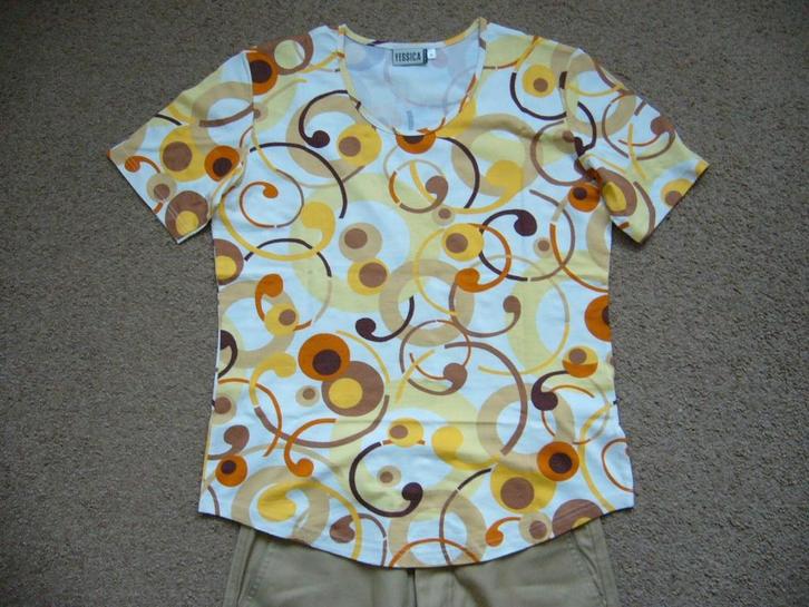 Yessica top maat S nog nieuw, Kleding | Dames, Tops, Nieuw, Maat 36 (S), Korte mouw, Ophalen of Verzenden