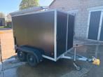 Gesloten aanhanger 750kg dubbelasser ongeremd, Ophalen, Zo goed als nieuw