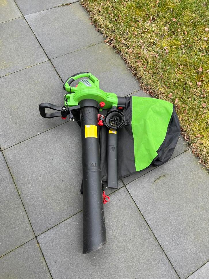 Florabest Bladzuiger / Bladblazer, Tuin en Terras, Bladblazers, Gebruikt, Handgedragen, Elektrisch, Met opvangzak, Ophalen