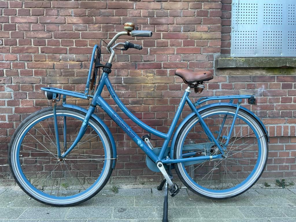 Vogue Stadsfiets Dames - Blauw - Gebruikt, Terugtraprem, 50 tot 53 cm, Ophalen, Overige merken