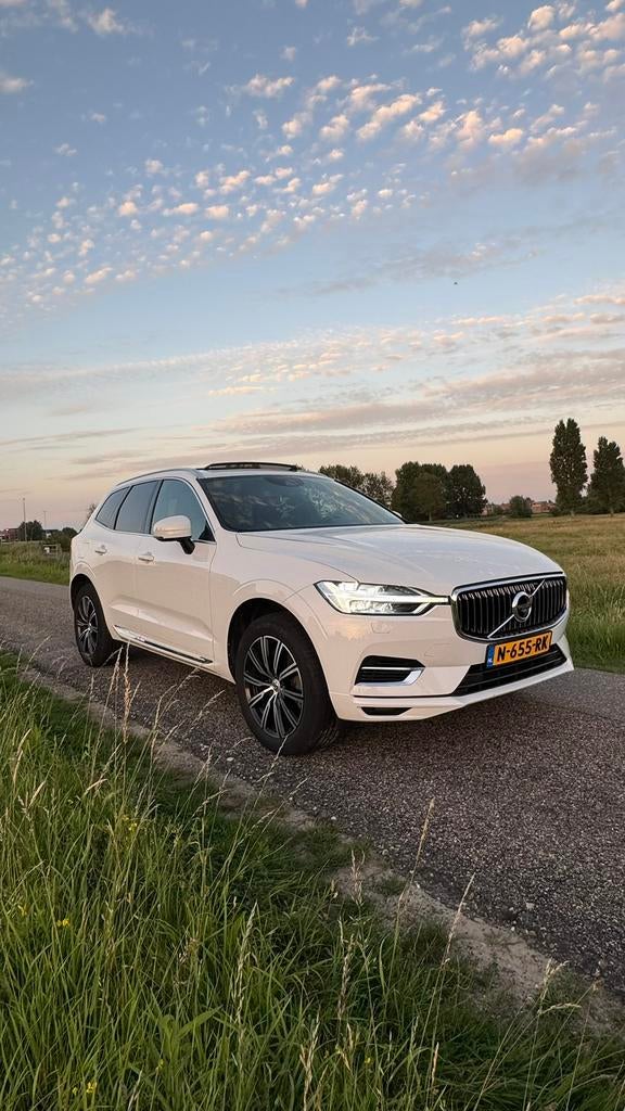 Volvo XC60 2.0 T8 Twin AWD Inscription 407 pk, Auto's, Automaat, Zwart, Wit, Leder