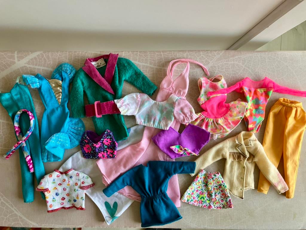 Vintage barbie kleding jaren ‘80 en ‘90, bieden vanaf €10, Ophalen of Verzenden, Gebruikt, Barbie