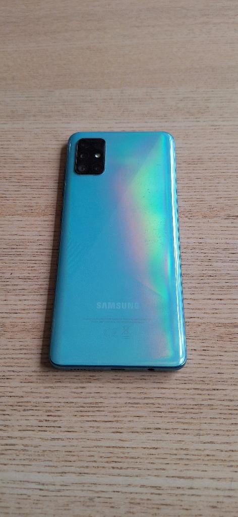 Samsung Galaxy A51 Smartphone – Defect Scherm – Gaat Nog Aan, Telecommunicatie, Mobiele telefoons | Samsung, Blauw, Touchscreen