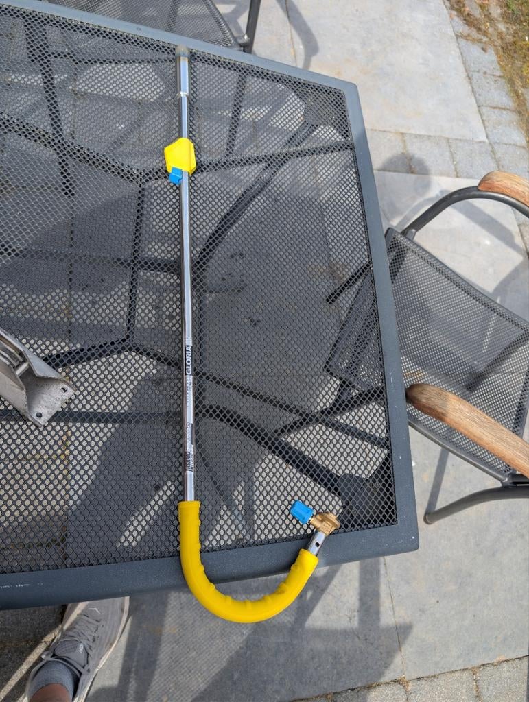 Gloria Thermo Classic onkruidbrander met 2x gas, Tuin en Terras, Onkruidbranders, Gebruikt, Ophalen of Verzenden