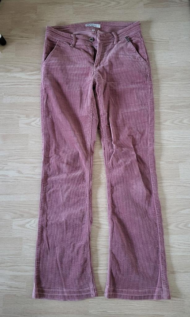 Pantalon Corduroy Red Button, Kleding | Dames, Verzenden, Roze, Maat 36 (S), Lang