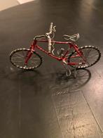 Miniatuur racefiets, gemaakt van metaaldraad, Afrika, Ophalen