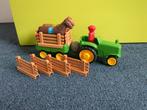 Smartmax tractor met paarden, hekjes en boer, Ophalen of Verzenden, Zo goed als nieuw, Overige typen