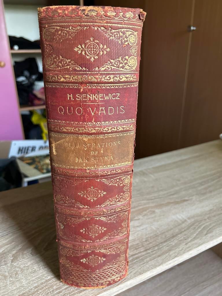 Quo Vadis - H. Sienkiewicz, illustraties Jan Styka, Boeken, Literatuur, Gelezen, Europa overig, Ophalen of Verzenden