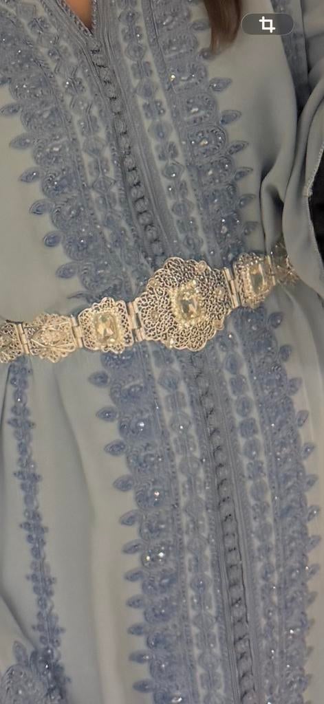 Zilveren Marokkaanse riem - nieuw, Kleding | Dames, Riemen en Ceinturen, Ophalen of Verzenden, Zo goed als nieuw, Overige kleuren