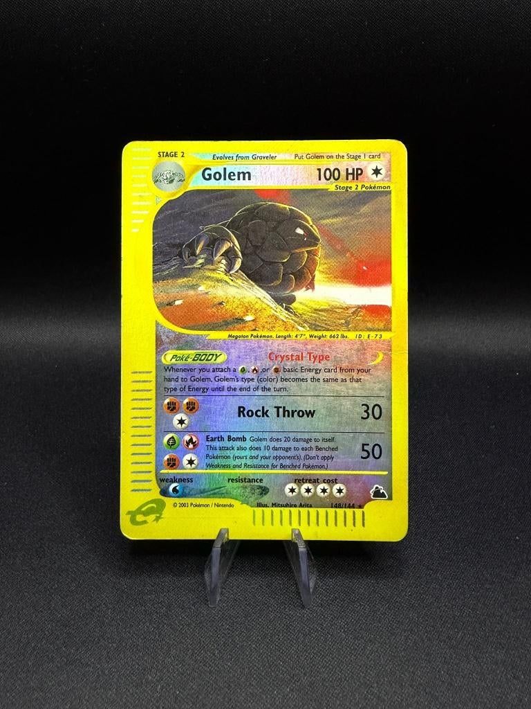 Golem Skyridge Secret Rare 148 REVERSE HOLO, Ophalen of Verzenden, Gebruikt, Losse kaart, Foil