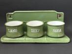 Reseda Groen Zand, Zeep, Soda Rekje, BK, Antiek en Kunst, Antiek | Emaille, Ophalen of Verzenden