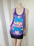 Nolita top zijde mix paars gekleurd maat S/M, Paars, Ophalen of Verzenden, Zo goed als nieuw, Bikini