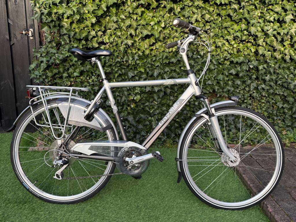 Gazelle Medeo Plus H57, Fietsen en Brommers, Fietsen | Heren | Herenfietsen, Ophalen, Gebruikt, Versnellingen, 57 tot 61 cm