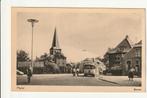 BORNE MARKT KERKTOREN FIETSERS TET SCANIA, DAF? VERHEUL BUS, Ophalen of Verzenden, 1940 tot 1960, Ongelopen, Overijssel