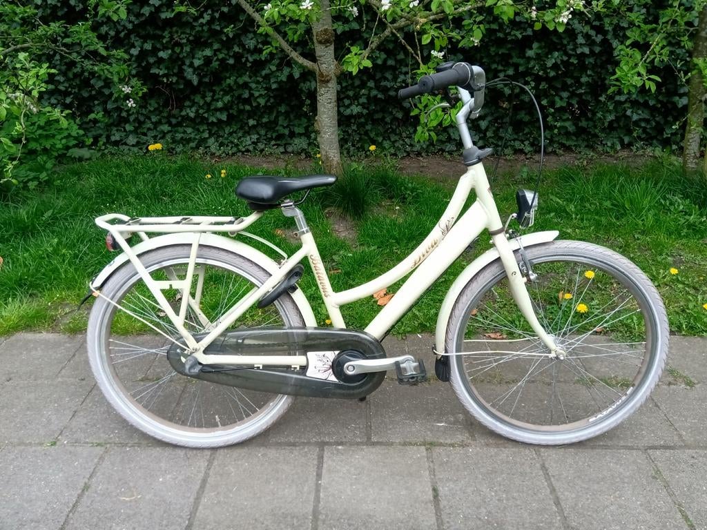Leuke gebruikte 24 inch meisjes fiets Batavus Diva, Fietsen en Brommers, Ophalen, Versnellingen, Batavus, Gebruikt