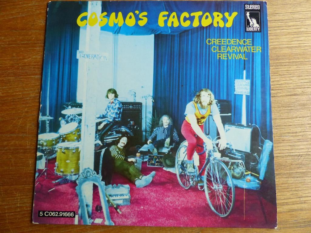 Creedence Clearwater Revival – Cosmo's Factory, Cd's en Dvd's, Vinyl | Rock, Gebruikt, Inclusief binnenhoes, Ophalen of Verzenden