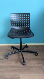 Bureaustoel Ikea. Zwart. Model Skälberg/ onderstel Sporren, Ophalen, Zwart, Zo goed als nieuw, Gaming bureaustoel